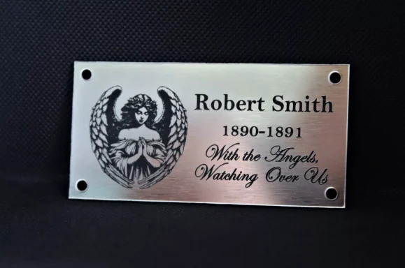 Engraved Sign, Memorial Plaque